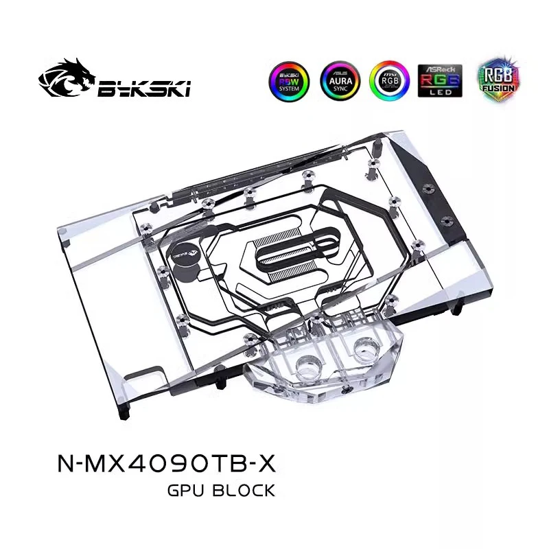 บล็อกระบายความร้อนด้วยน้ำ Byks - Rtx 4090 Water Block Full Cover บทวิจารณ์และราคา